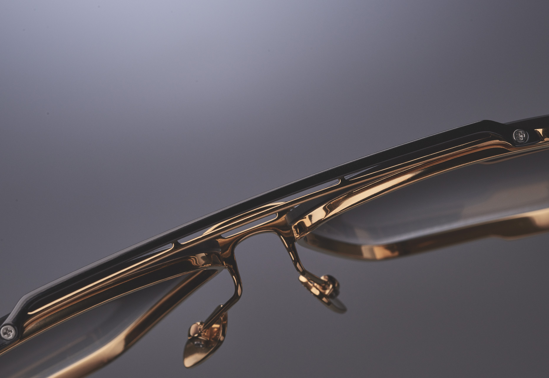 DUAL BROW BAR TO ALLOW FOR DIFFERENT FINISHES
