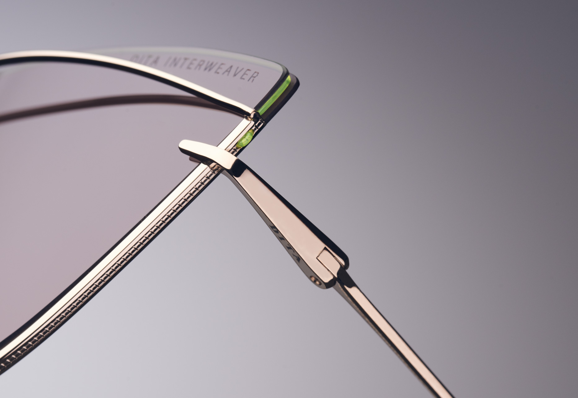 REVERSE SEMI RIMLESS TITANIUM FRAME