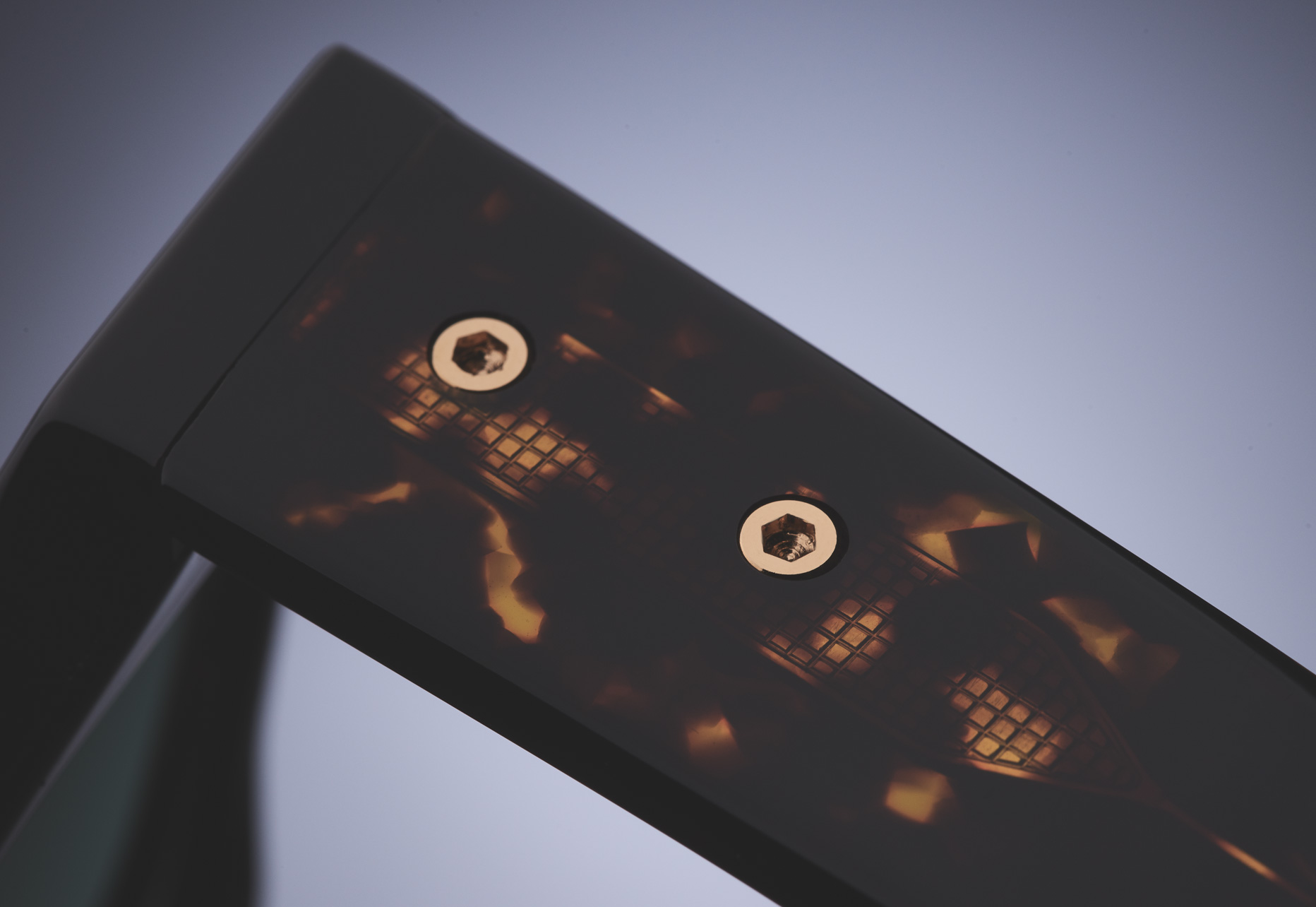 OVERSIZED HINGE PLATE WITH OVERSIZED HEX SCREW AND BUSHINGS